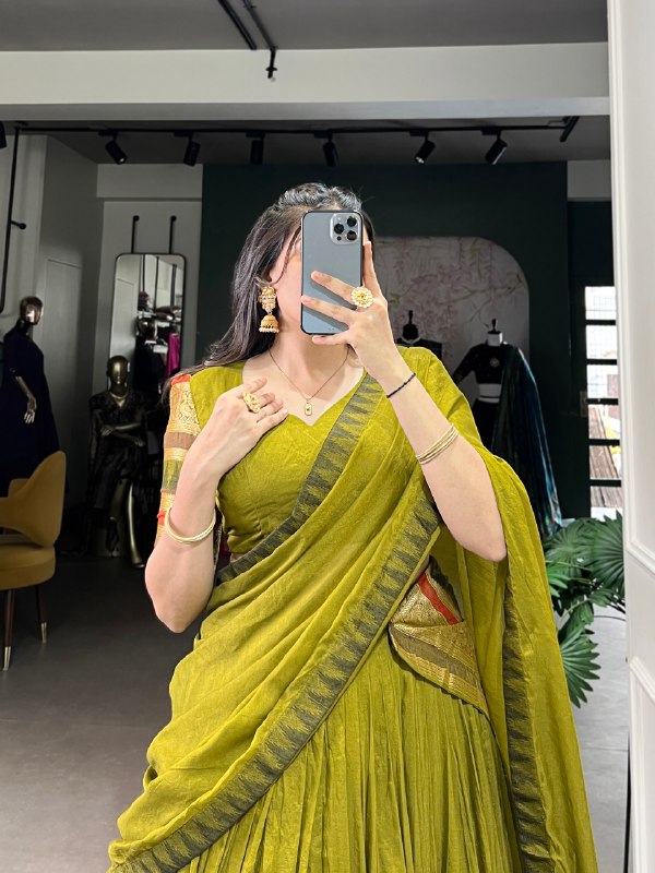 Colors of a Queen Chanderi Classic Lehenga Choli