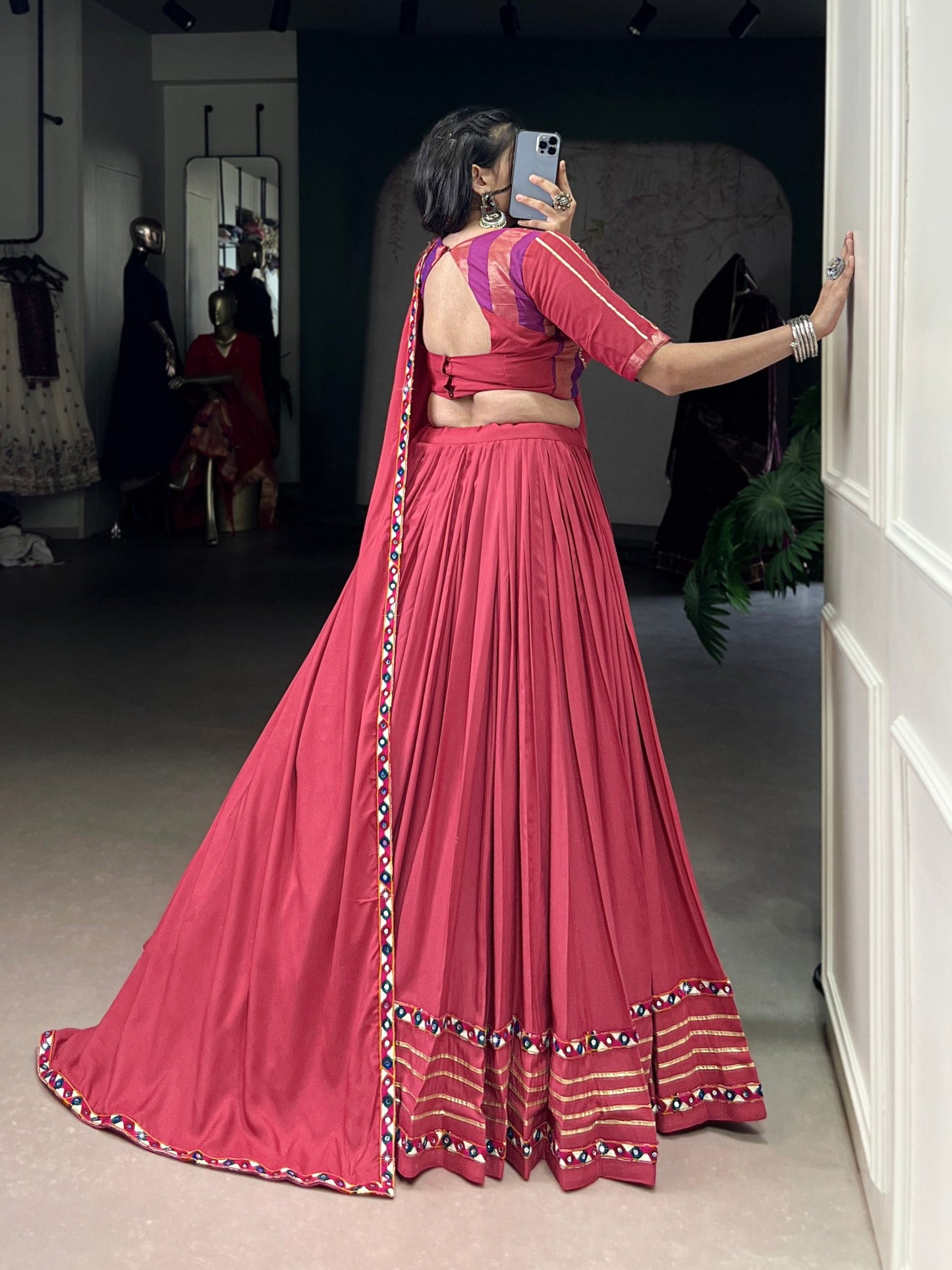 Anaya’s Whispering Ivory Luxe Lehenga Choli