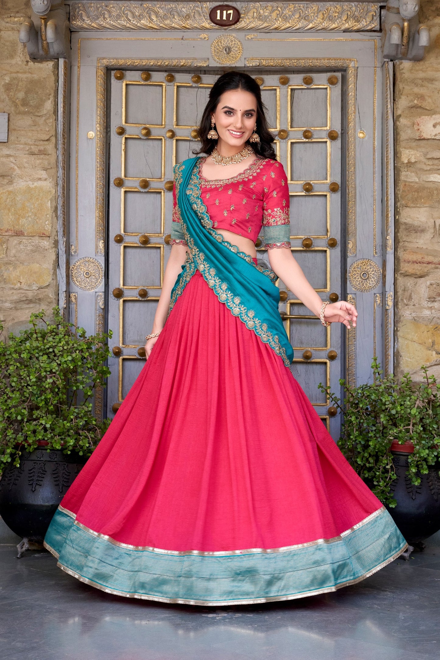 Aadhira Wedding & Festive Glamour Rajwada Couture Lehenga choli