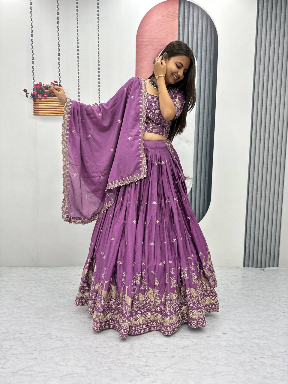 Peacock Whispers: Royal Lookbook Reloaded Lehenga Choli