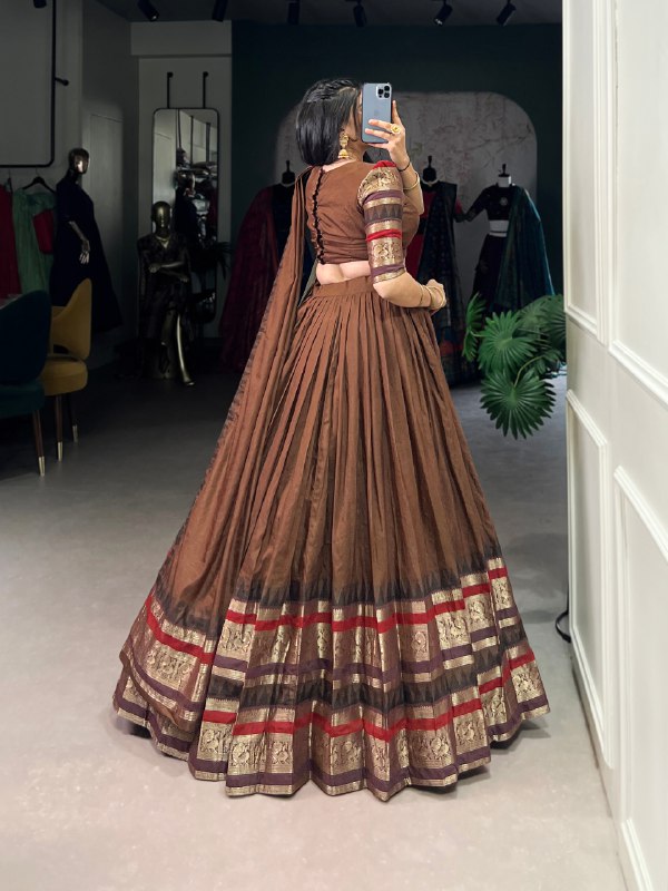 Colors of a Queen Chanderi Classic Lehenga Choli