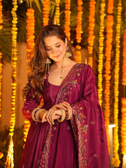 Aniya Embroidered Designer Anarkali Suit