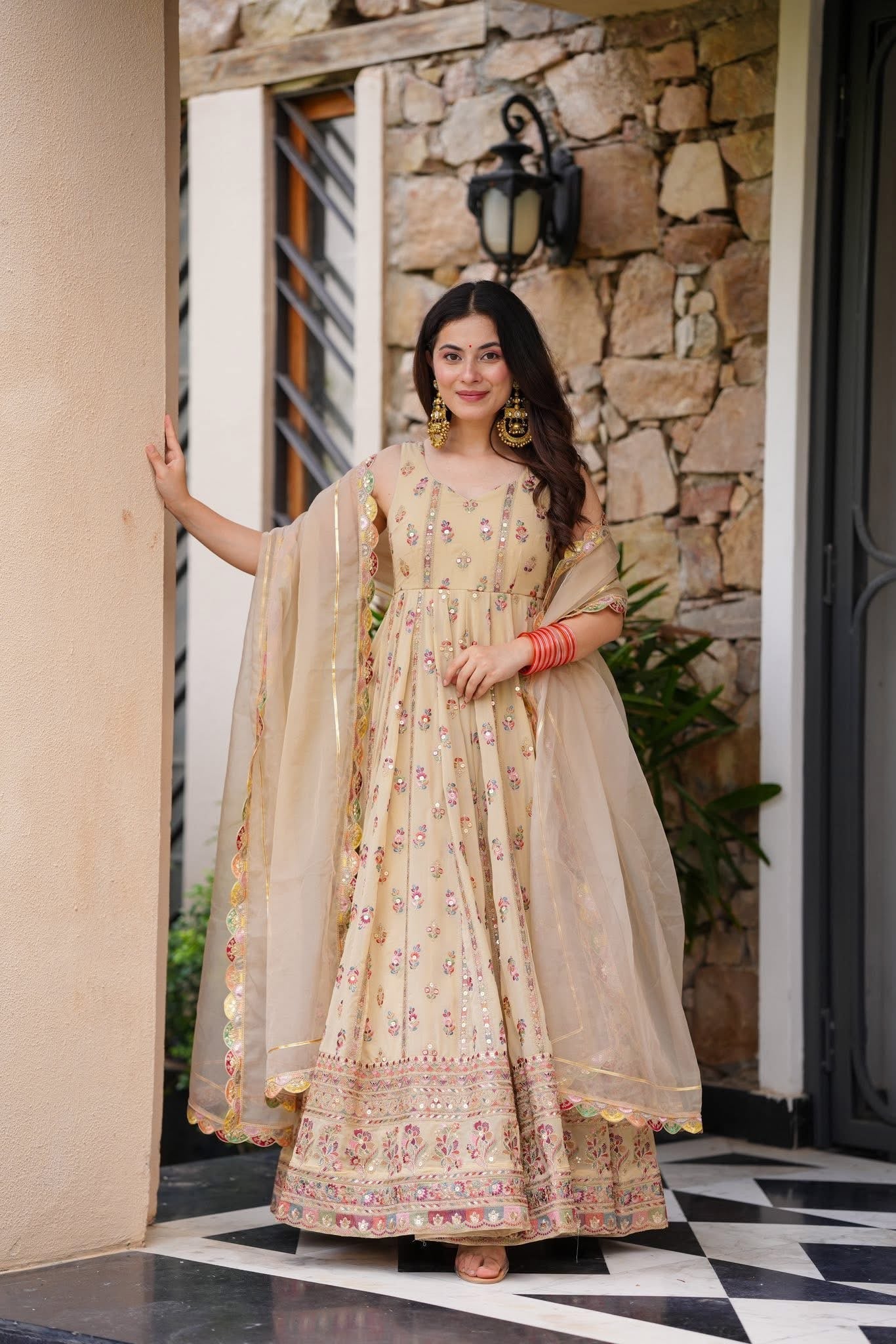Kahani Heavy Gown Suit
