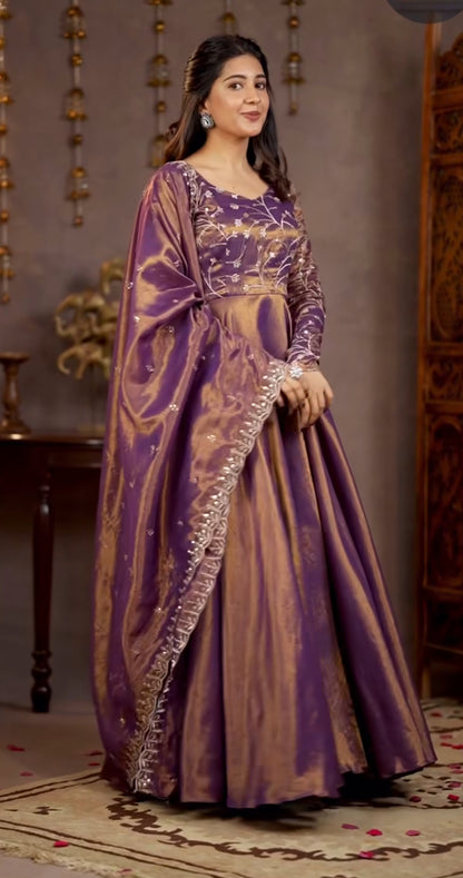 Diya Heavy Embroidered Anarkali Set