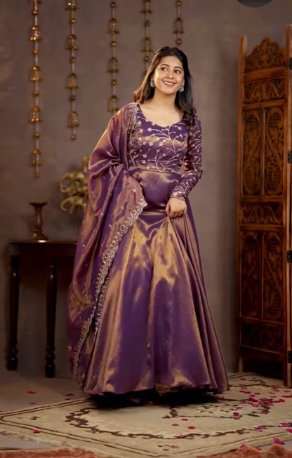 Diya Heavy Embroidered Anarkali Set
