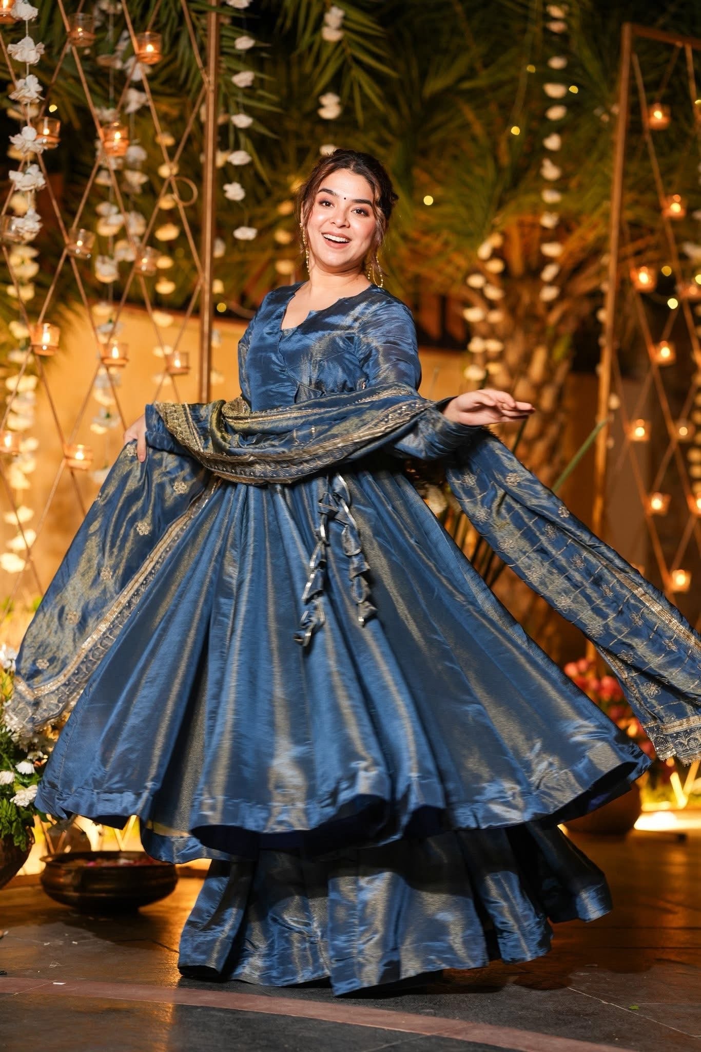 Gulmohar Festive Wear Anarkali Suit Set