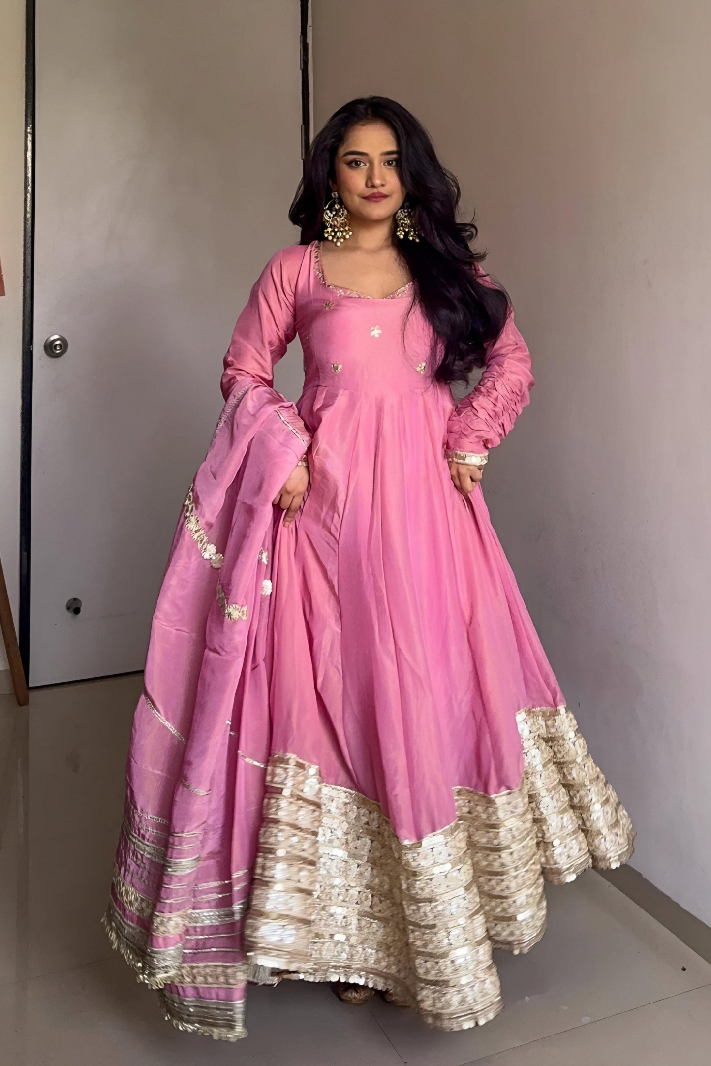 Neha's Premium Anarkali Suit Set
