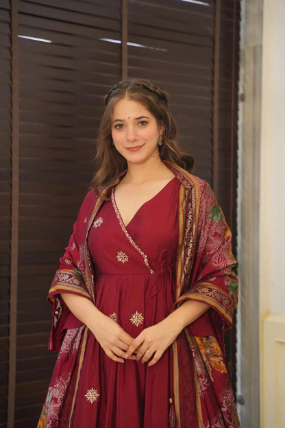 Isla Maslin Anarkali Style Plazzo Suit Set