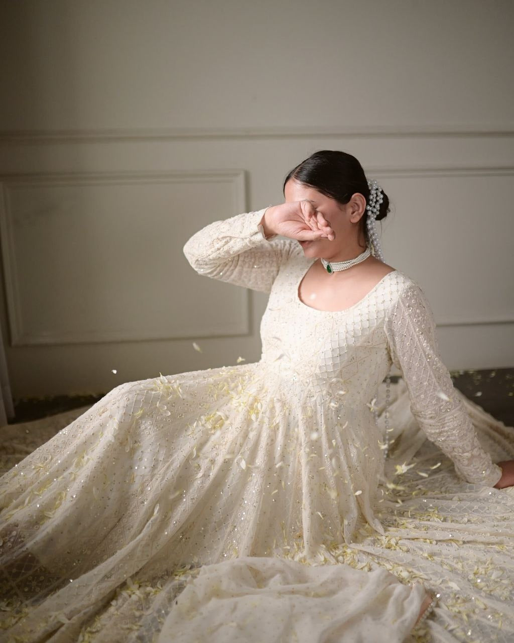 Diya New Designer Premium Anarkali Suit Set