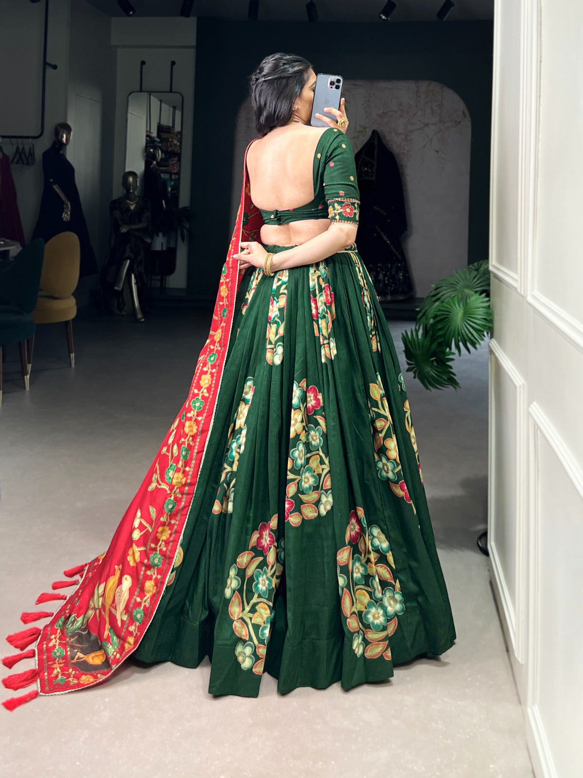 Anvika Tussar Silk Beautiful Lehenga Choli