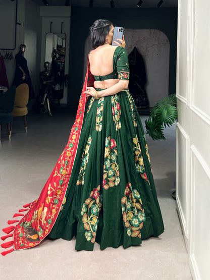 Anvika Tussar Silk Beautiful Lehenga Choli