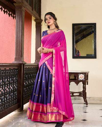 Kayra Cultural Heritage Cotton Silk Lehenga Choli