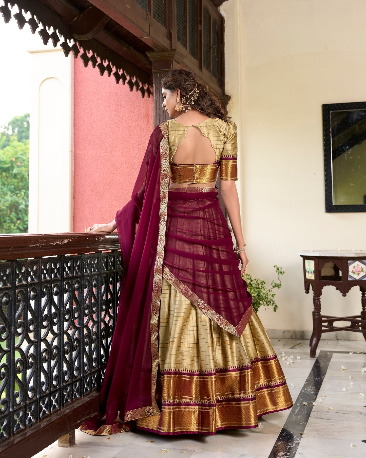 Kayra Cultural Heritage Cotton Silk Lehenga Choli