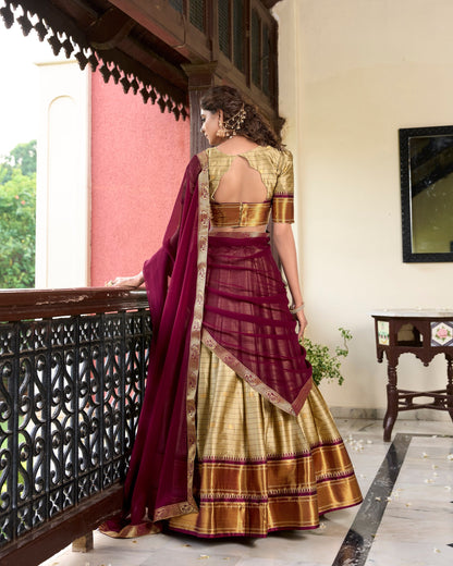 Kayra Cultural Heritage Cotton Silk Lehenga Choli