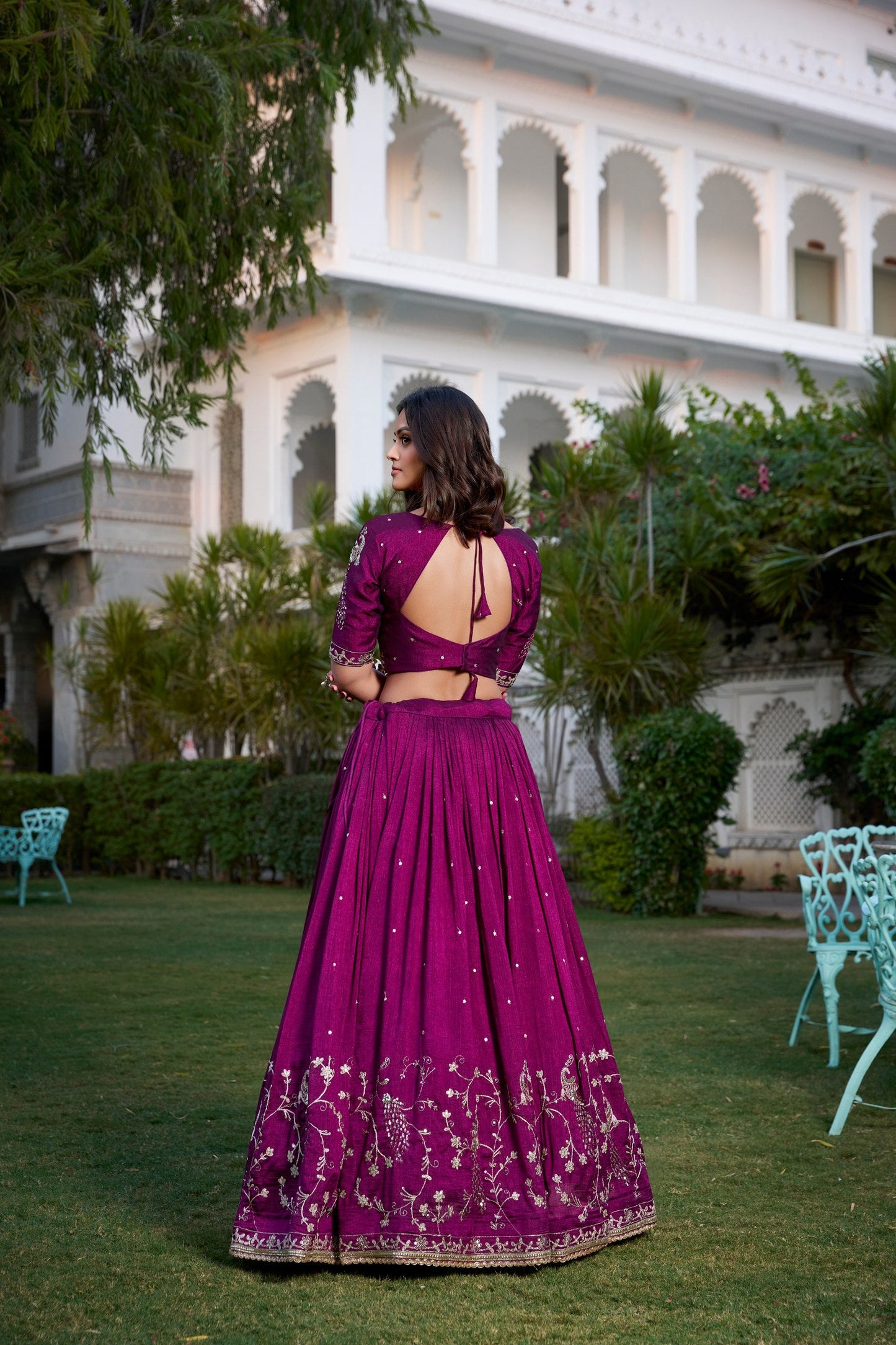The Ethereal Glow of Heritage Woven into a Majestic Lehenga