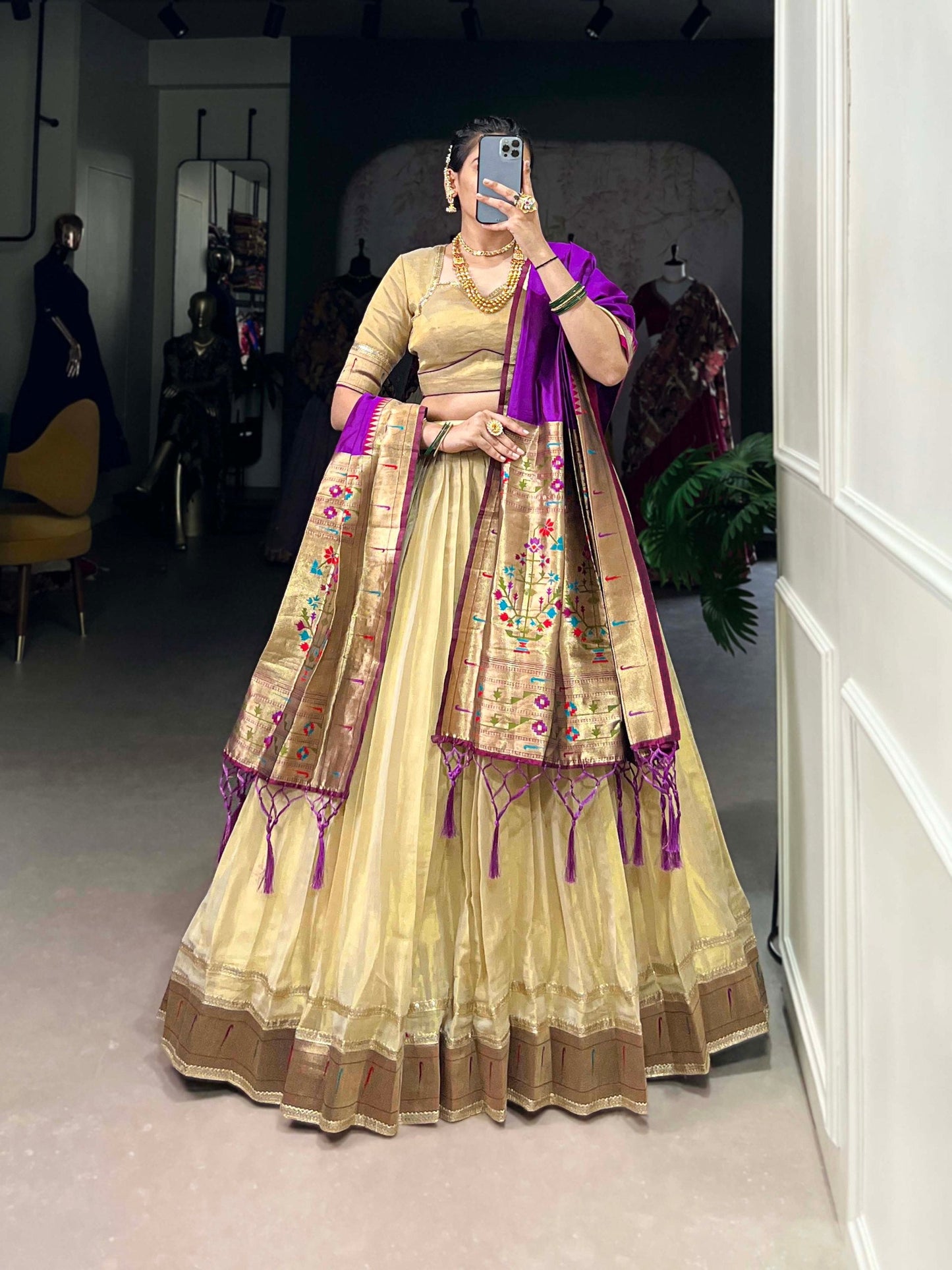 Varnika Zari Splendor Royal Looks Lehenga Choli