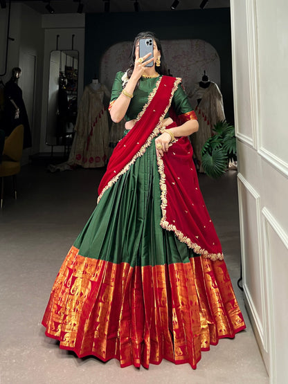 Chaitra A Touch Of South Indian Grace Lehenga Choli