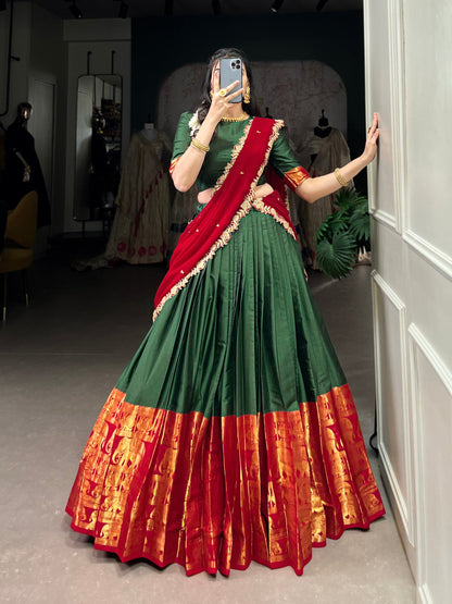 Chaitra A Touch Of South Indian Grace Lehenga Choli