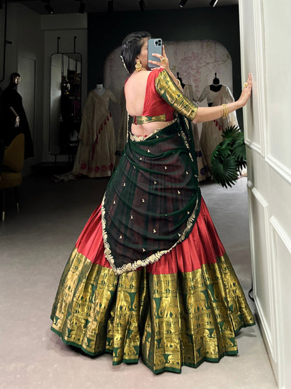 Chaitra A Touch Of South Indian Grace Lehenga Choli