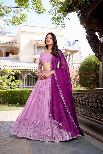 Ananya Hotfix love with a glossy twist Lehenga choli