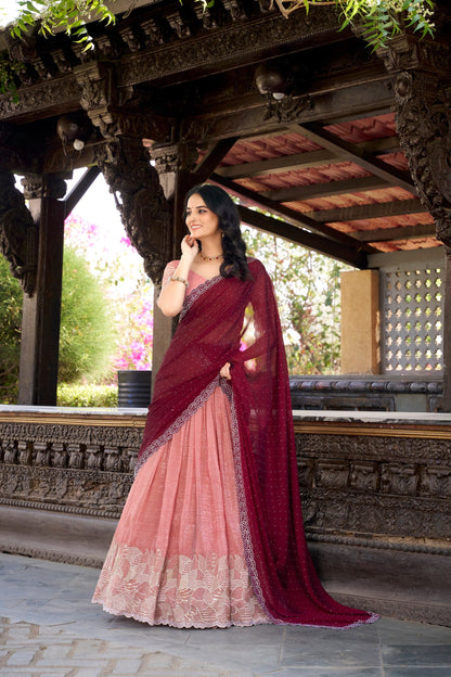 Ananya Hotfix love with a glossy twist Lehenga choli