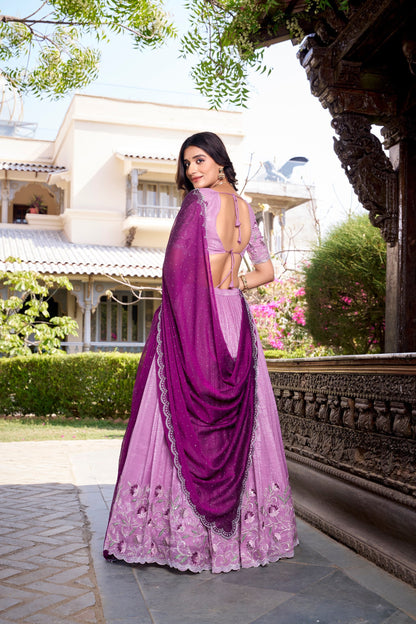 Ananya Hotfix love with a glossy twist Lehenga choli
