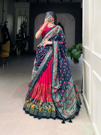 Taniksha Printed With Foil Work Lehenga Choli