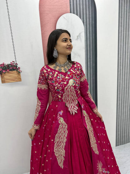 Royal Peacock Charm Lehenga Choli