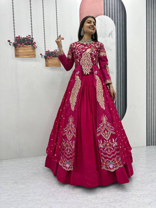 Royal Peacock Charm Lehenga Choli