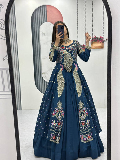 Royal Peacock Charm Lehenga Choli