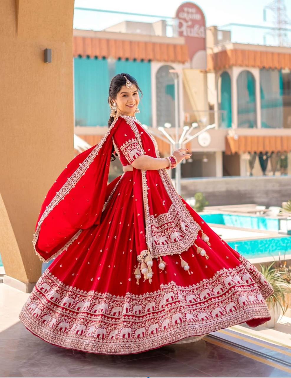 Royale The Heritage Elephant New Festival Lehenga Choli