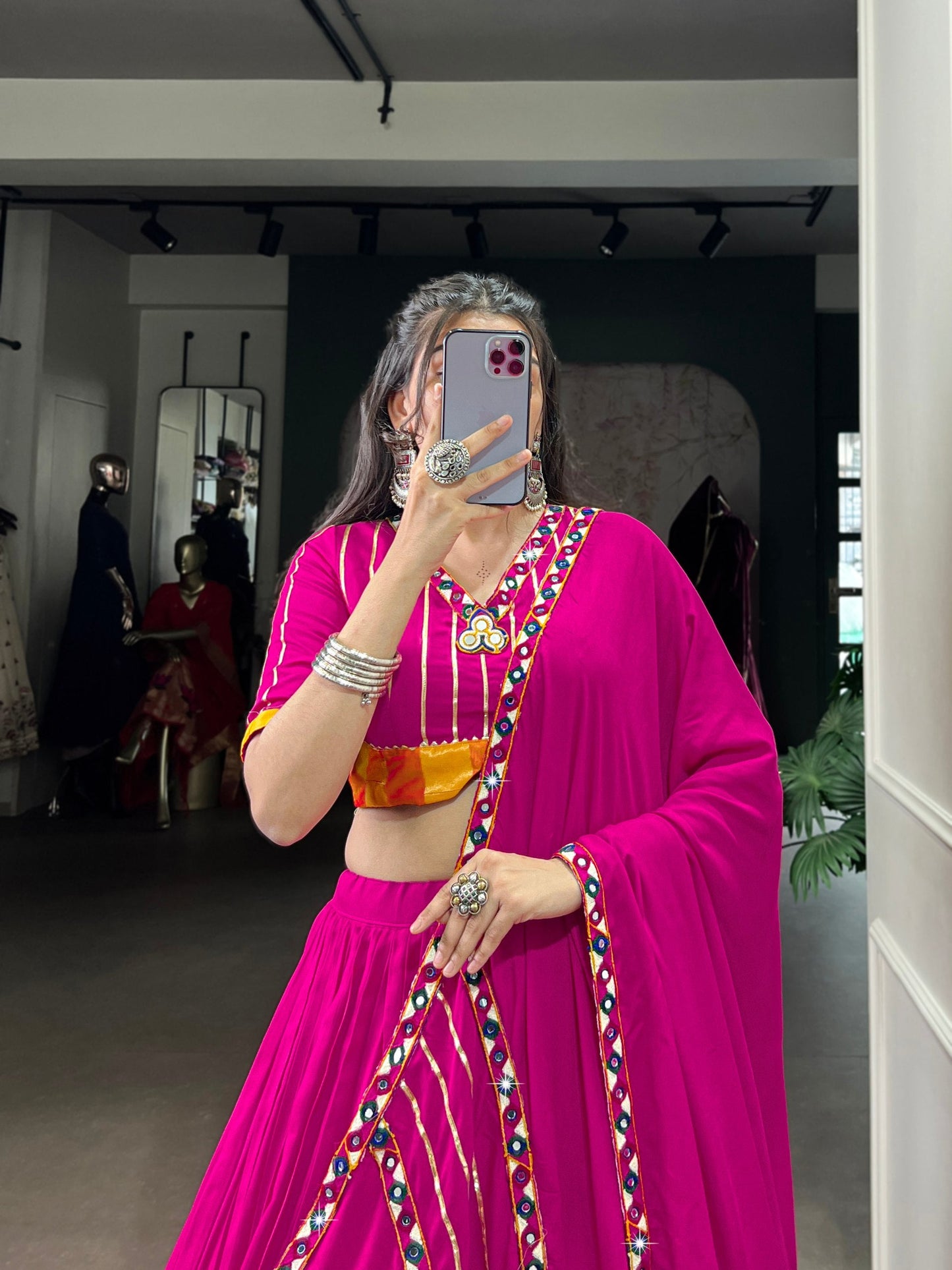 Anaya’s Whispering Ivory Luxe Lehenga Choli