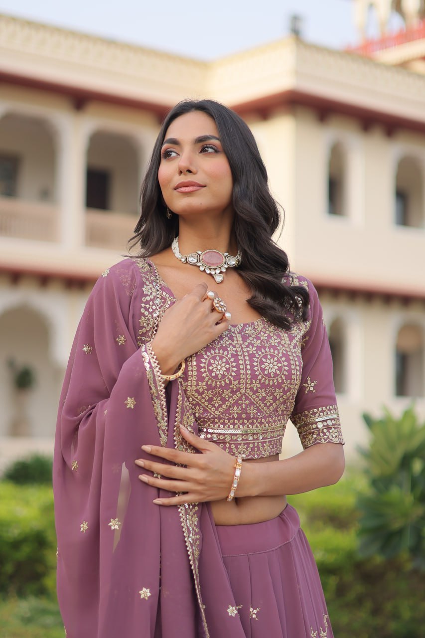 Shrutika Royal Pastel Glamour Lehenga Choli Set