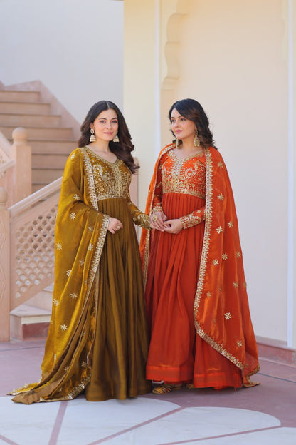 Riwaayat Royale New Designer Party wear Readymade Gown