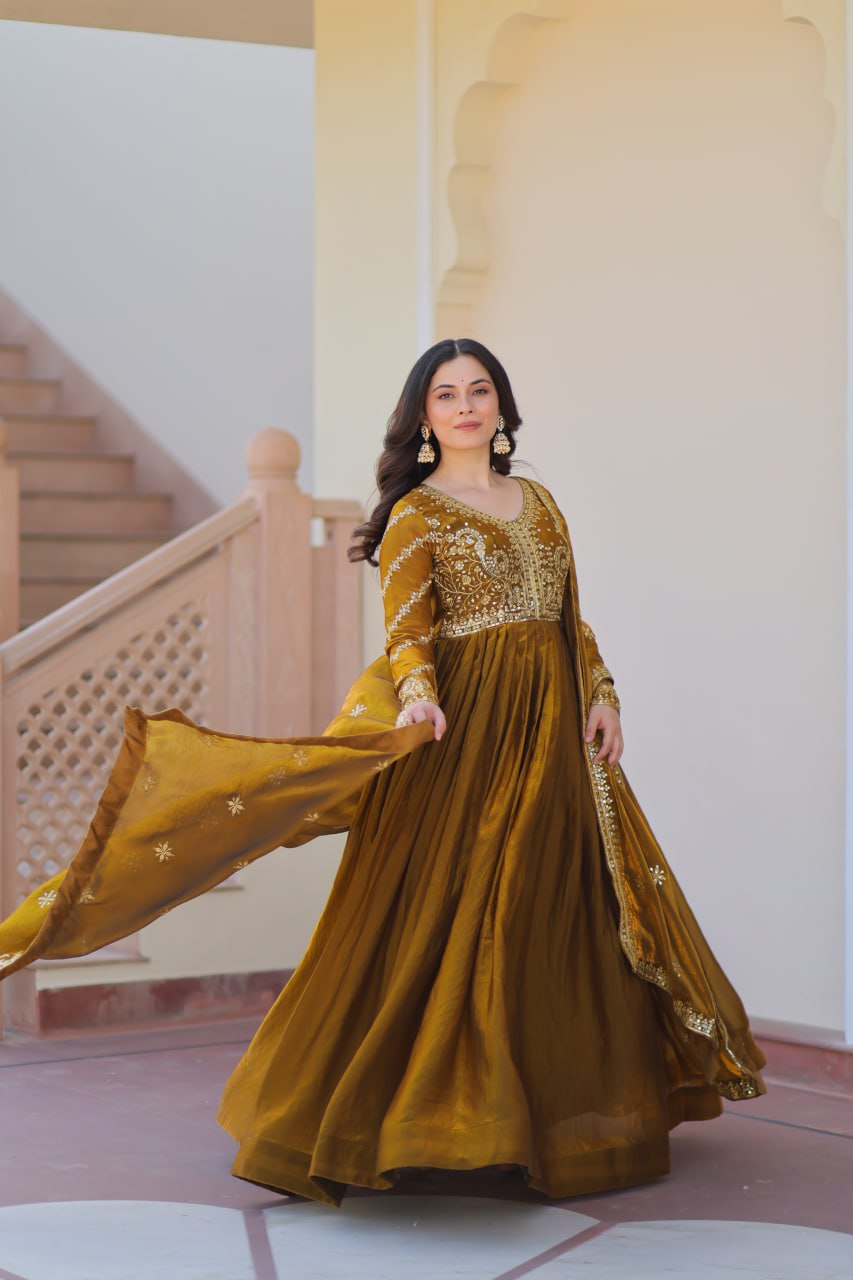 Riwaayat Royale New Designer Party wear Readymade Gown