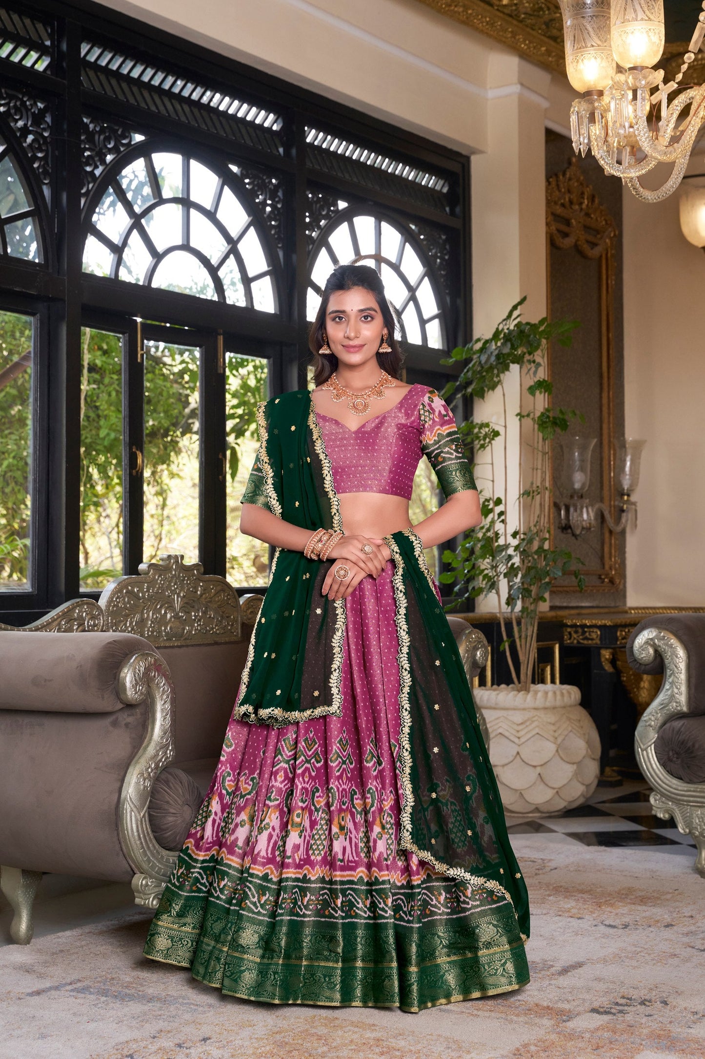 Yamika Queen's Aura Designer Lehenga Choli