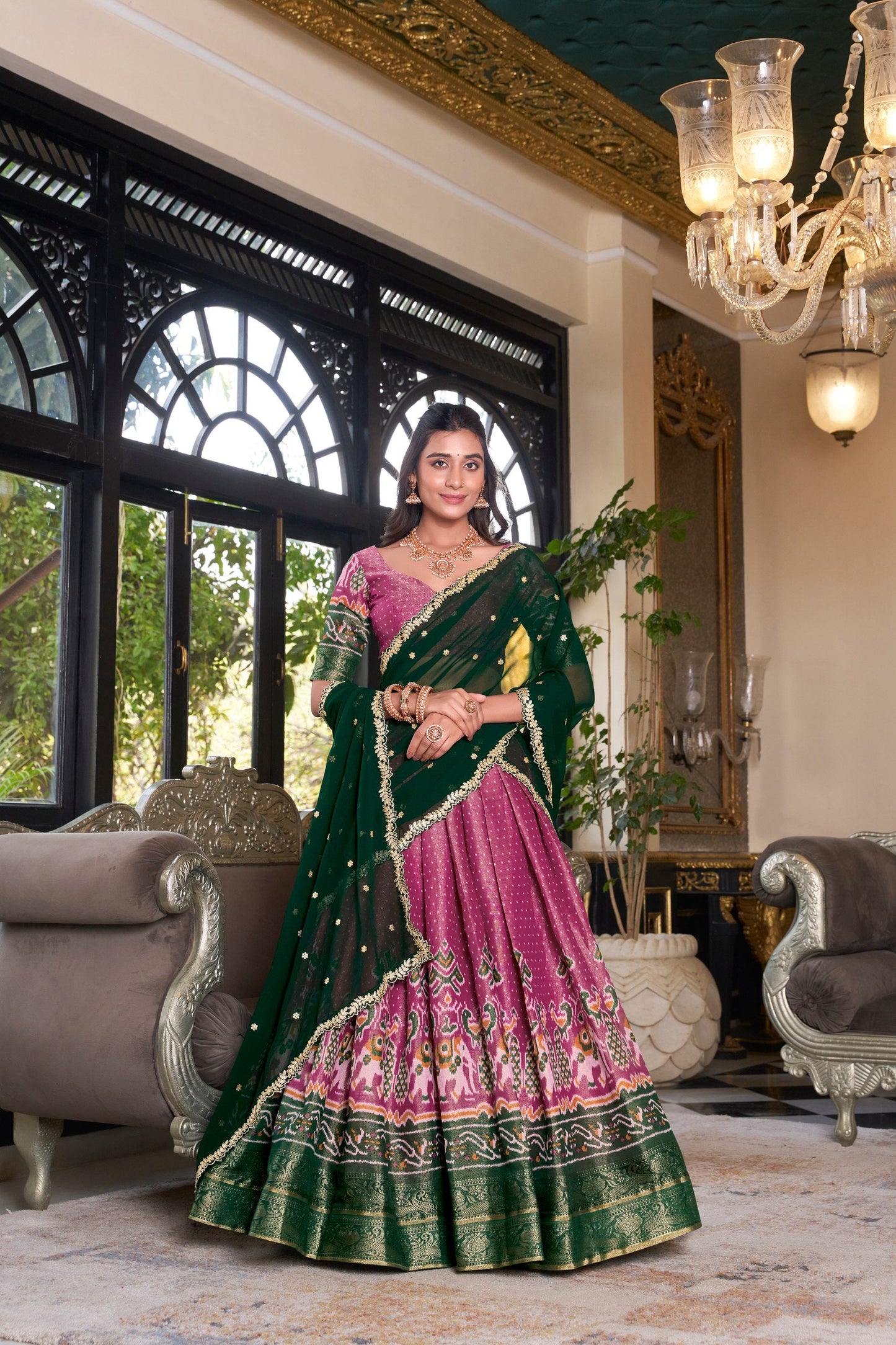 Yamika Queen's Aura Designer Lehenga Choli