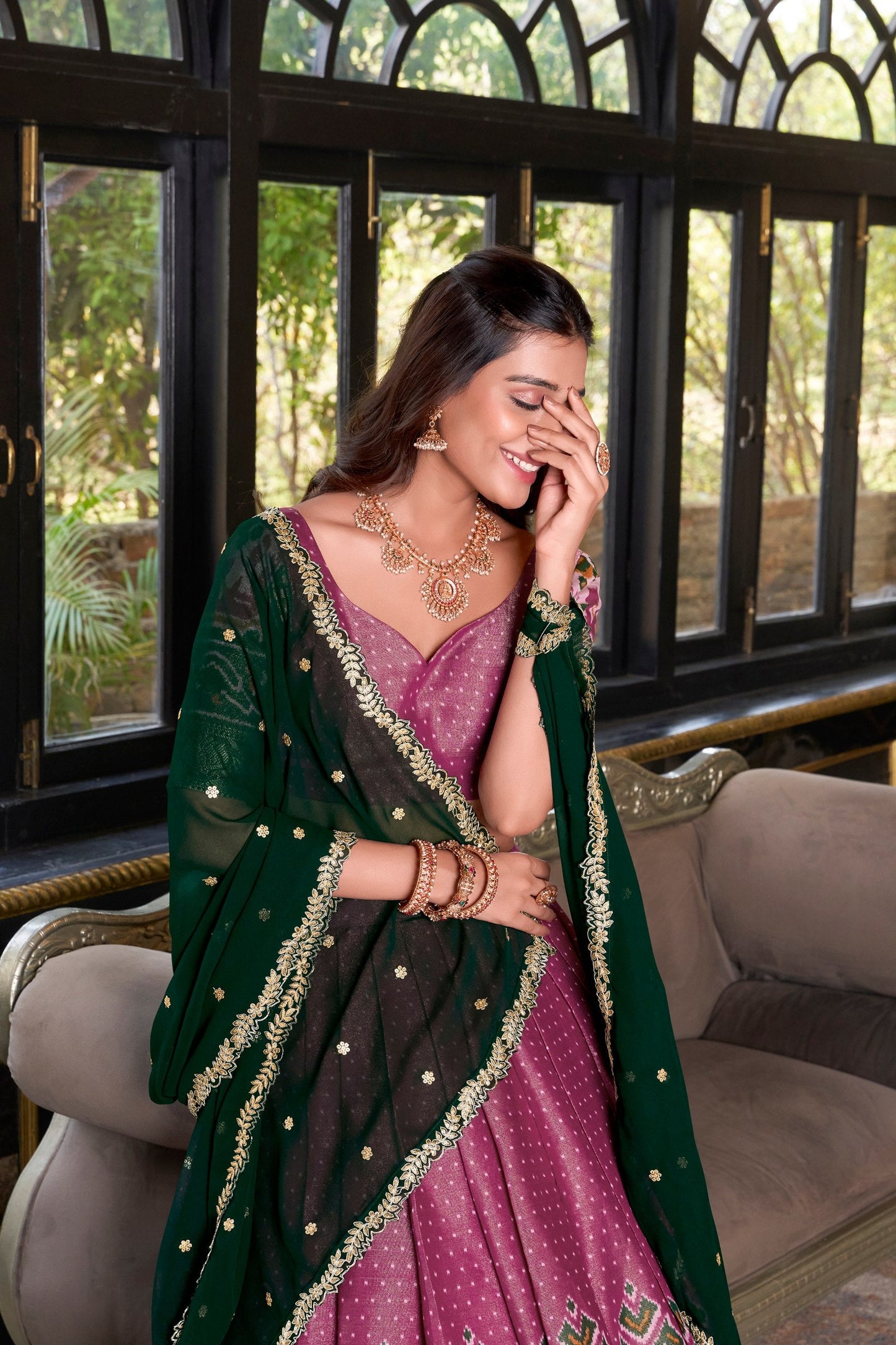 Yamika Queen's Aura Designer Lehenga Choli