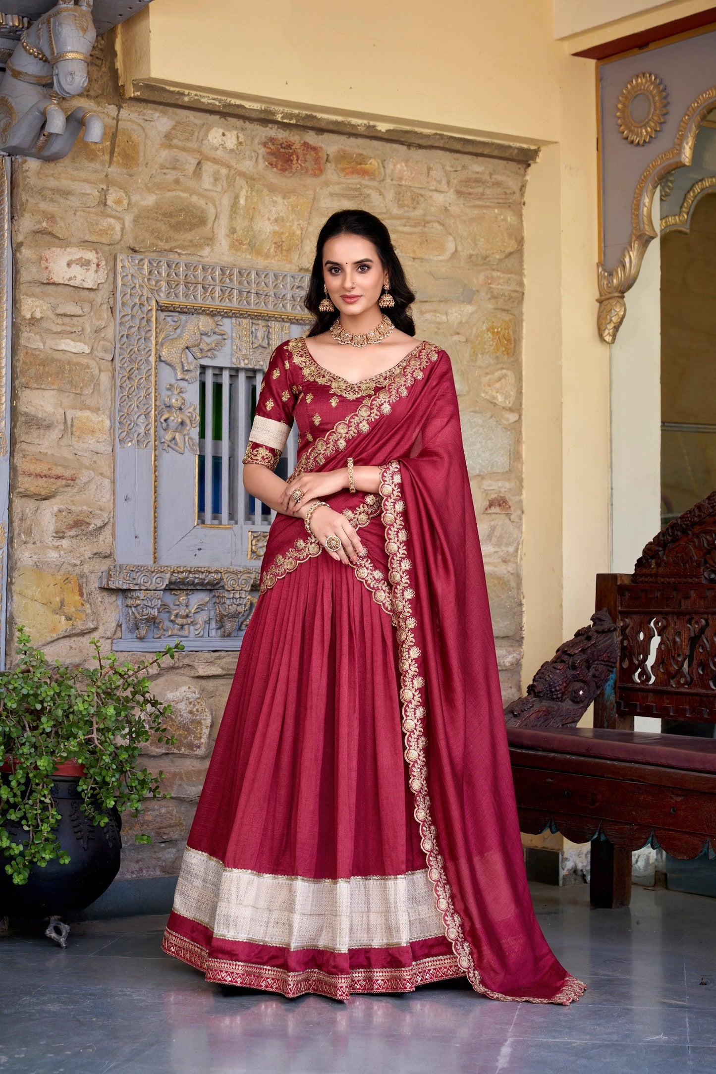 Aadhira Wedding & Festive Glamour Rajwada Couture Lehenga choli