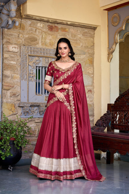 Aadhira Wedding & Festive Glamour Rajwada Couture Lehenga choli