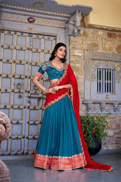 Aadhira Wedding & Festive Glamour Rajwada Couture Lehenga choli