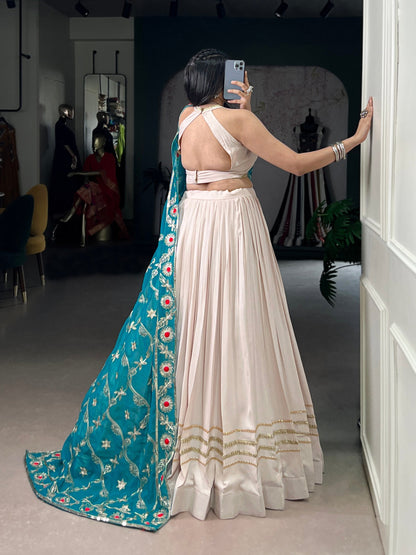 Amaira Berry Charm live Embroidered Lehenga Choli