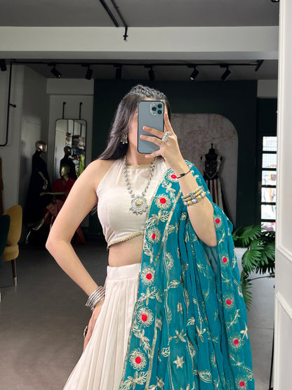 Amaira Berry Charm live Embroidered Lehenga Choli