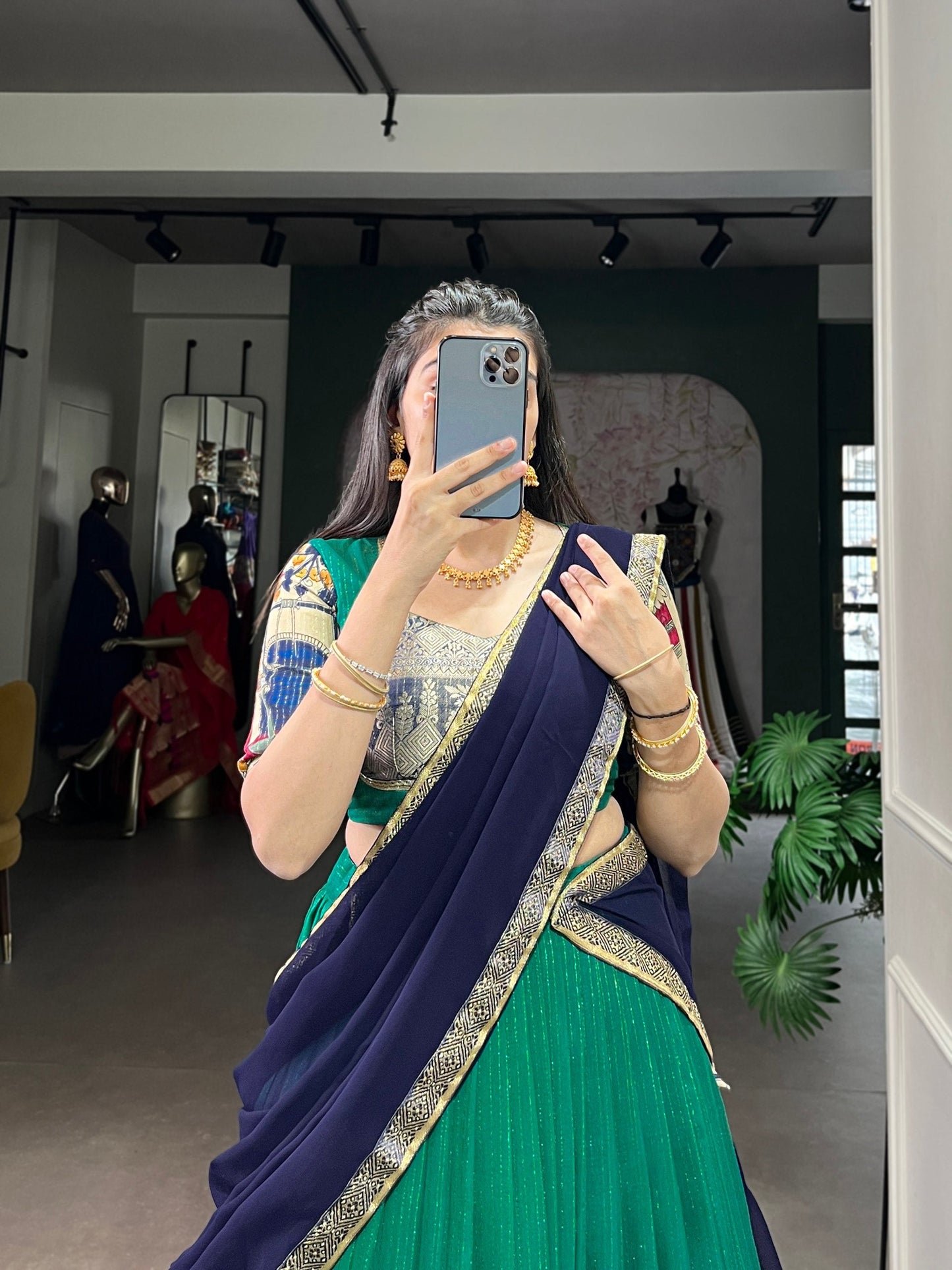 Kashvi’s Heritage Charm Printed Lehenga Choli