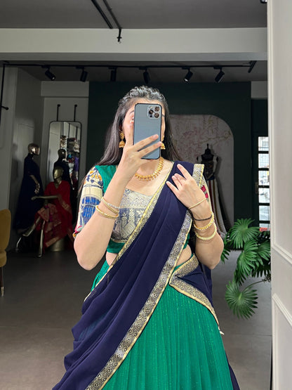 Kashvi’s Heritage Charm Printed Lehenga Choli