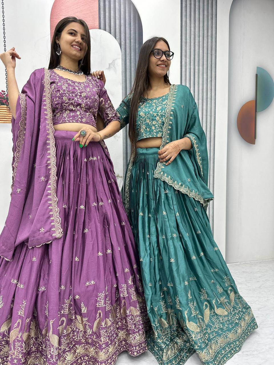 Peacock Whispers: Royal Lookbook Reloaded Lehenga Choli