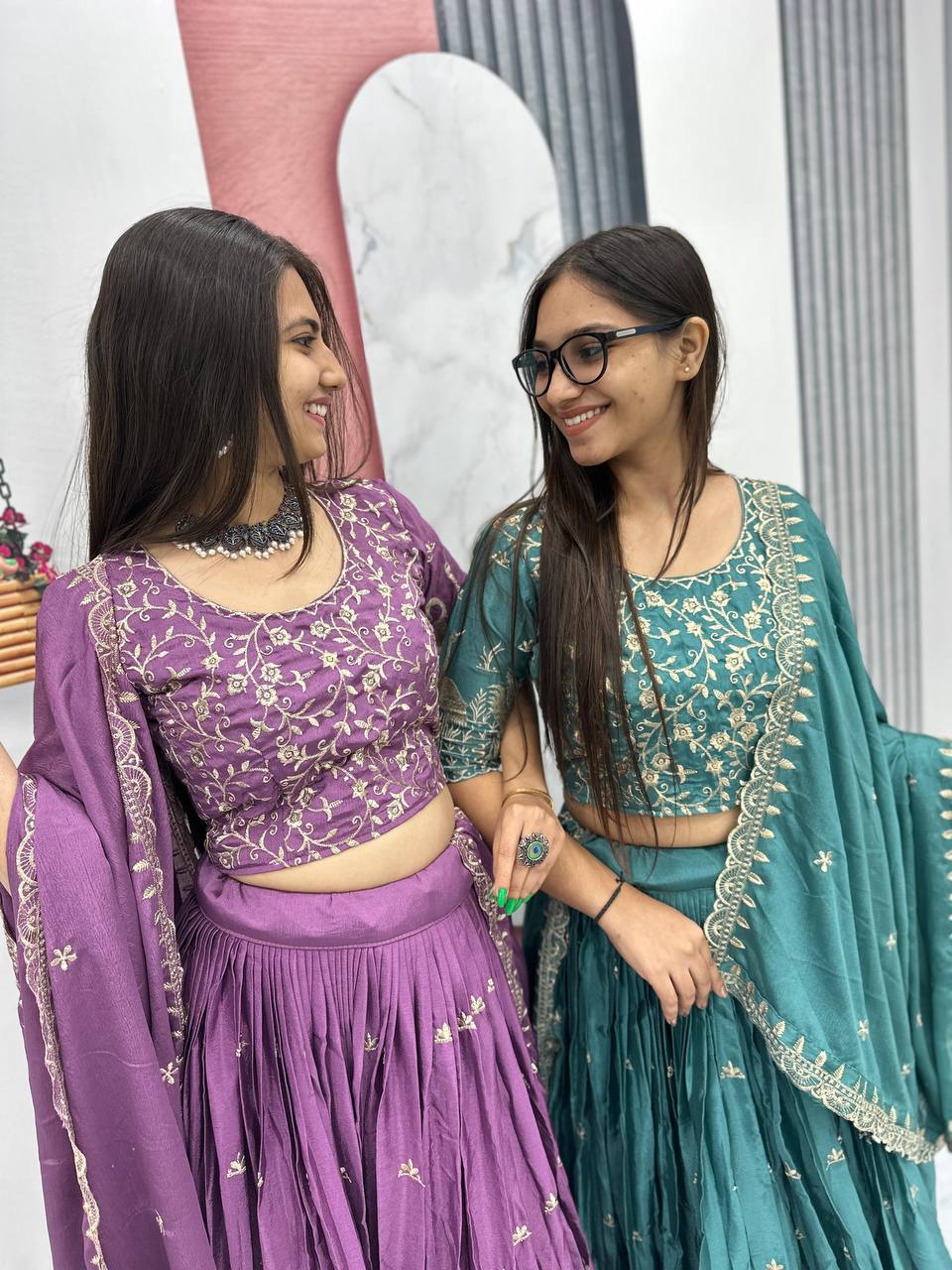 Peacock Whispers: Royal Lookbook Reloaded Lehenga Choli