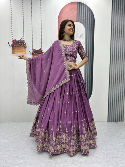 Peacock Whispers: Royal Lookbook Reloaded Lehenga Choli