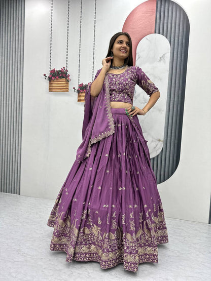 Peacock Whispers: Royal Lookbook Reloaded Lehenga Choli