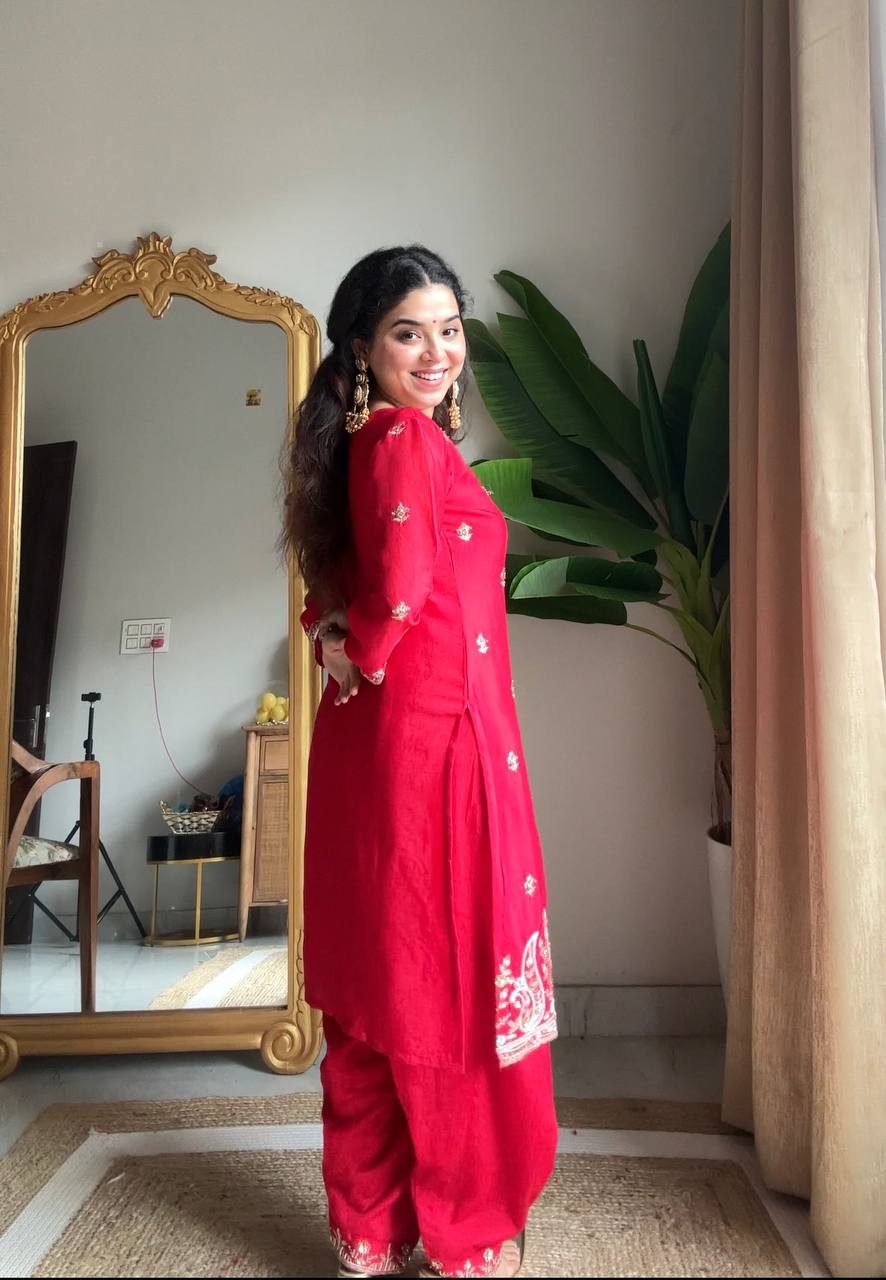 Kiara Scarlet Elegance Punjabi Suit